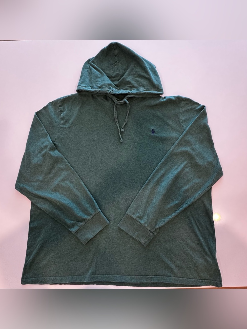 Polo by Ralph Lauren Forest Green Hooded Long-Sleeve Pullover